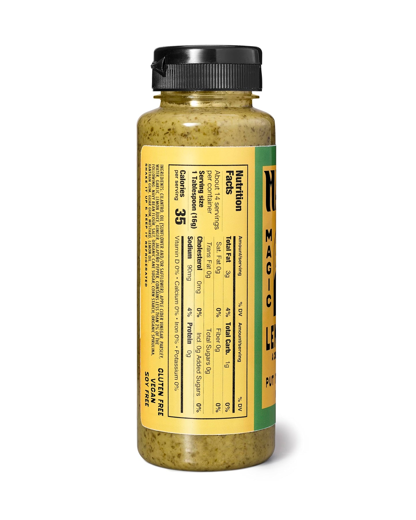 MAAZAH Lemon Aioli - Premium Sauce/Condiment/Dressing/Marinade, Zesty & Creamy, Add Flavor in a Flash, Good on Everything, Gluten Free, Vegan, Nut