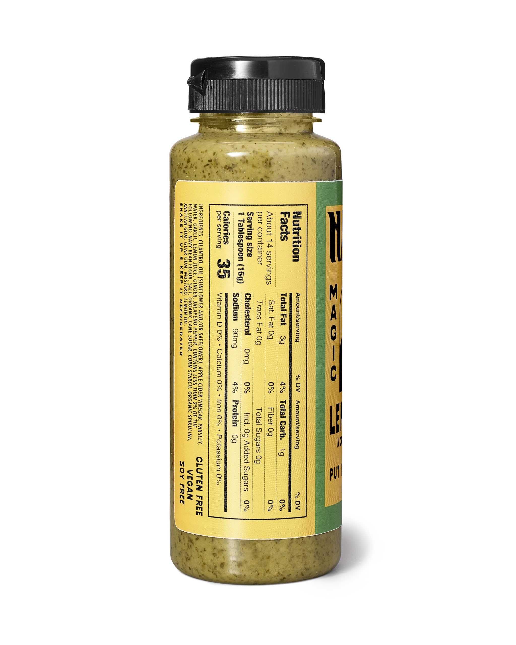 MAAZAH Lemon Aioli - Premium Sauce/Condiment/Dressing/Marinade, Zesty & Creamy, Add Flavor in a Flash, Good on Everything, Gluten Free, Vegan, Nut
