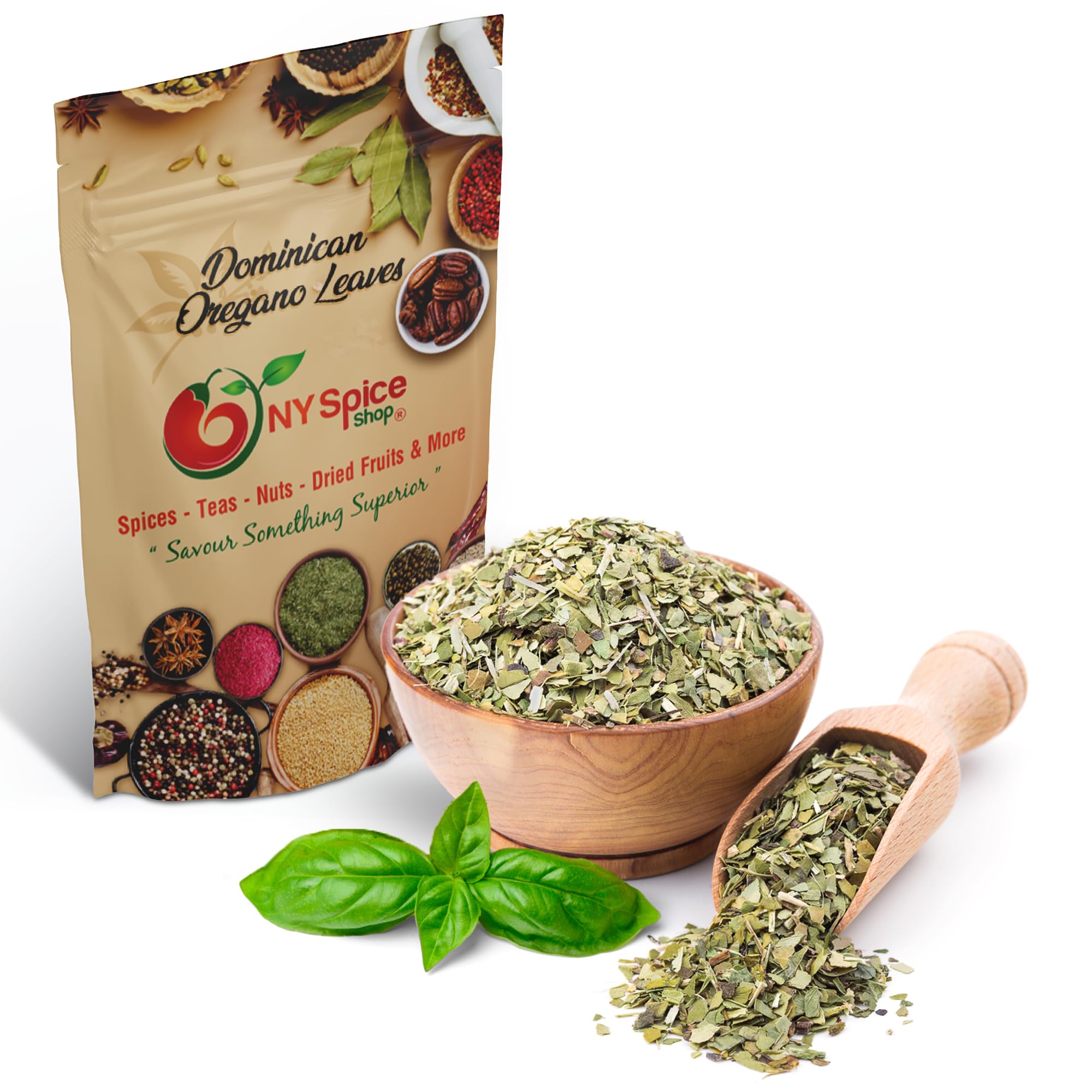NY Spice Shop Dominican Leaves Dried Oregano Bulk - 3 Pound Oregano Dried Leaf - Fresh Oregano Seasoning - Oregano Leaves - Dry Oregano for Pizza