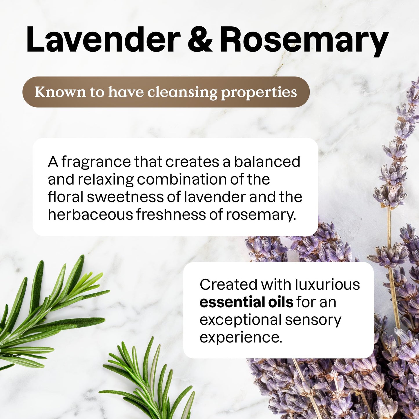 ATTITUDE All Purpose Cleaner, EWG Verified Multi-Surface Products, Vegan, Naturally Derived Multipurpose Cleaning Spray, Lavender and Rosemary, 67.6