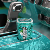 ICE BREAKERS Ice Cubes Wintergreen Flavored Sugar Free Chewing Gum Bottles, 3.24 oz (6 Count, 40 Pieces)