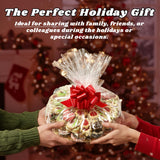 Best Cookies - 3 lb. Gourmet Christmas Cookies Platter with 75+ cookies, Christmas Gift Baskets, Christmas Basket of Assortment Cookies for Christmas