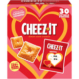 Cheez-It Cheese Crackers, Baked Snack Crackers, Valentine's Day Snacks, Original, 30oz Box (30 Packs)
