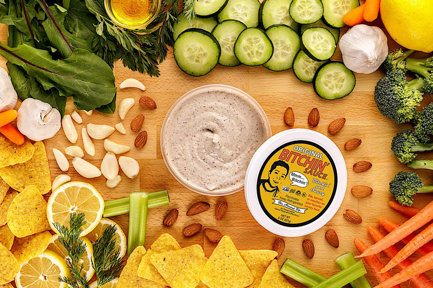 Original Bitchin' Sauce, 8oz - The Almond Dip
