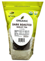 McCabe Organic Dark Roasted Barley Tea - Roast Barley Tea Organic | Rich with Fiber & Minerals | USDA and CCOF Certified | Product of USA | 1.5 Lbs