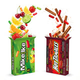 BP BUNDLE Sweet Heat Balance - 6x Original Fruits, 6x Hot Tamales | Fruity & Spicy Candy Combo | Individually Wrapped Chewy Snack Mix for Gifting