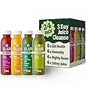 Suja 3-Day Cold-Pressed Juice Cleanse, Organic, Fresh Pressed Juice with No Added Sugar, Supports Immune & Digestive Health, Plant-Based, Gluten-Free