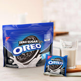 OREO Zero Sugar Chocolate Sandwich Cookies, 10 Snack Packs (2 Cookies Per Pack)