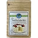 Authentic Foods Vanilla Cake Mix, Gluten-Free, Cupcake Mix, Gluten-Free, Non-GMO Project Verified, Certified Kosher, Non-Dairy, Yellow Cake, Plant Based, Made with Real Tahitian Vanilla, Gum Free,16 Ounces