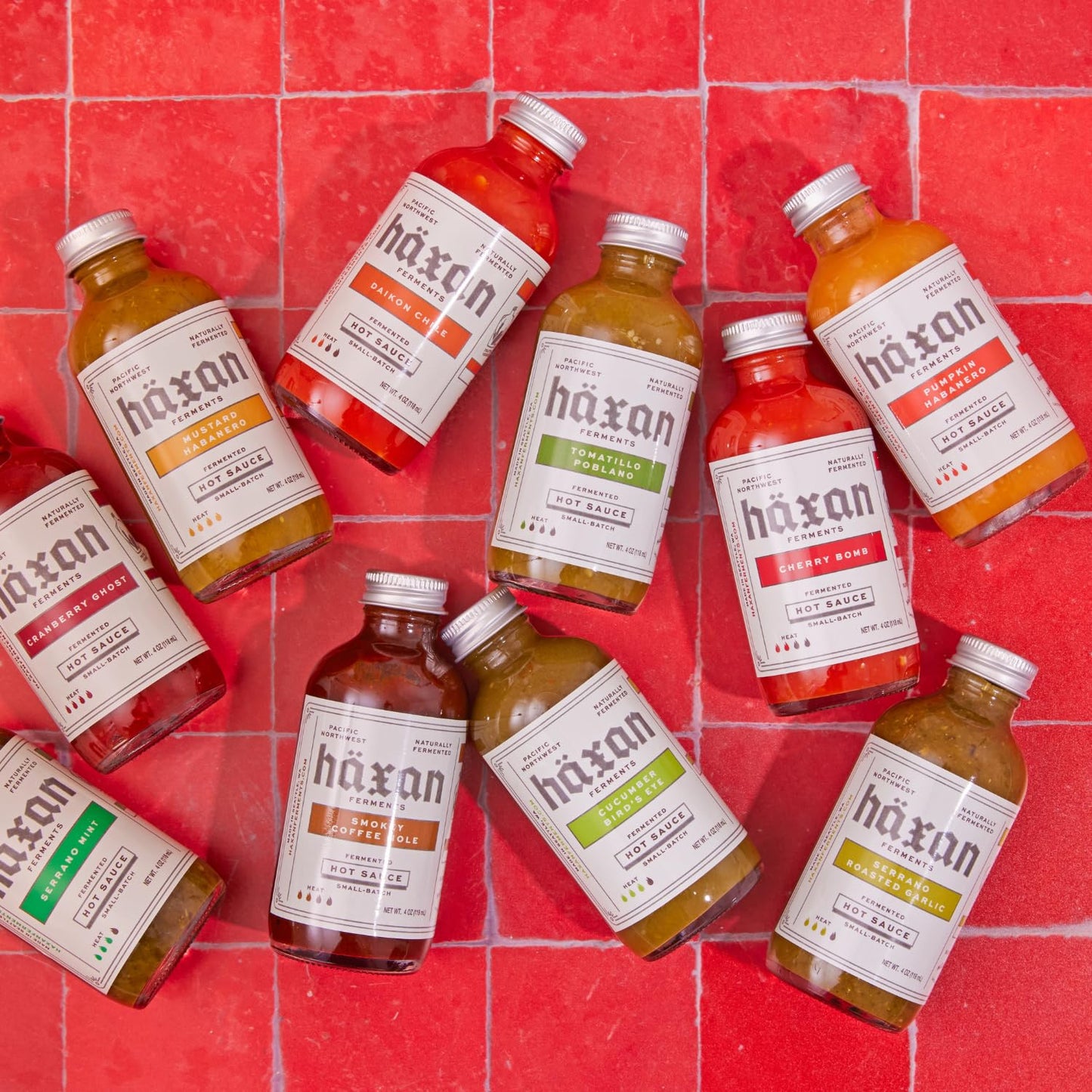 Haxan Ferments Pumpkin Habanero Hot Sauce | Hot Heat | Fermented Pumpkin, Habanero Peppers, Ginger, Garlic | Tangy, Bright, Earthy Sweetness | Perfect