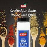 Badia Sea Salt, Fine Ground 40 oz - Pure & All-Natural - Kosher