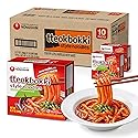 Nongshim Tteokbokki Style Noodles, Sweet and Spicy Sauce, Korean Instant Noodles, Wheat Stir Fry Style Noodles, Korean Street Food-Inspired Flavor