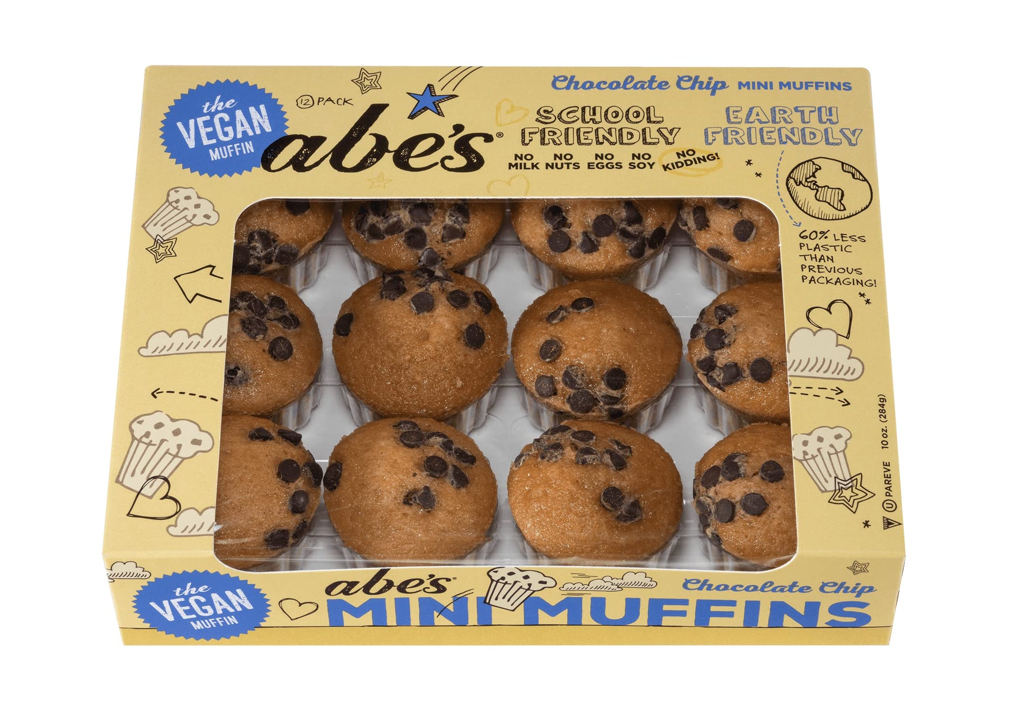 Abe's, Chocolate Chip Mini Muffins (FROZEN EACHES)