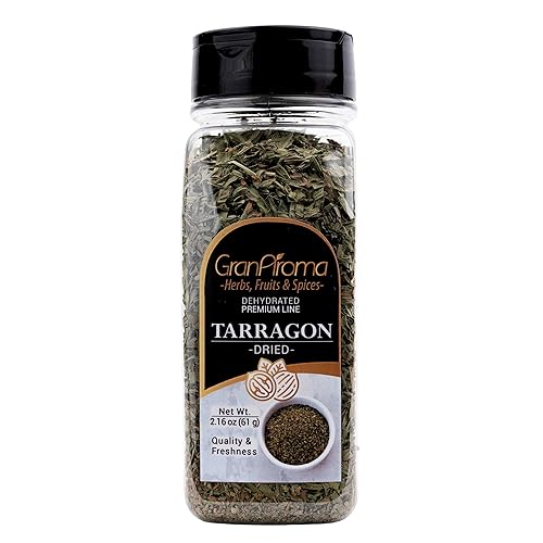 GranAroma Tarragon, Subtle Licorice Flavor, French Cuisine (2.16 Ounce)