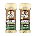 Dan-O's Jalapeño Cheesoning Seasoning, 2.6 oz Bottle, 2 Pack, Cheesy Seasoning for Pizza, Popcorn, Chicken, Bread and More, Sugar Free, Zero Calorie