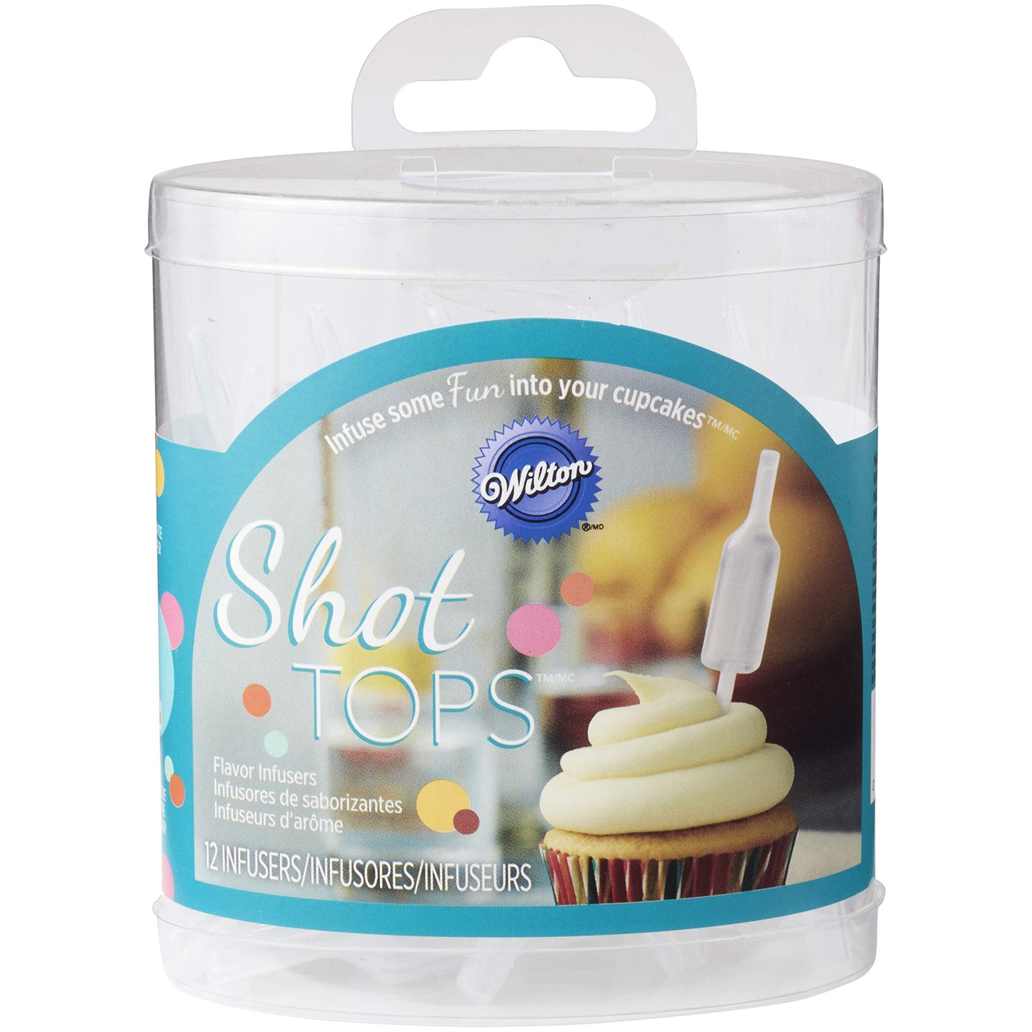 Wilton Bottle-Shaped Shot Tops Flavor Infusers