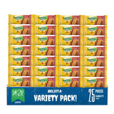 beIVia Cinnamon Brown Sugar Breakfast Biscuits, 25 Count, 4 Biscuits per Pack, Crunchy Whole Grain Breakfast Snack Packs, Individually Wrapped Morning