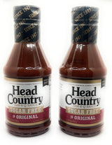 Head Country Bar-B-Q Sauce - 2 pack (Original Sugar Free 17.5oz)