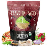 Organic Italian Seasoning, The Godfather by Flavor Seed, Mediterranean Blend of Herbs and Spices for Pasta Salad, Tomato Sauces, Pizza Toppings