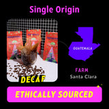 Orbital Cozy Space Decaf Coffee - Medium Roast Whole Bean, Swiss Water Process, Single Origin Guatemala - Smooth, Non-Bitter, Low Acid, Clean