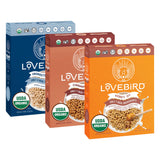 Lovebird Organic Cereal That Actually Tastes Good - 100% Real Food & Healthy Gluten Free Cereal, No Refined Sugar, Paleo, Keto Friendly Healthy Snacks