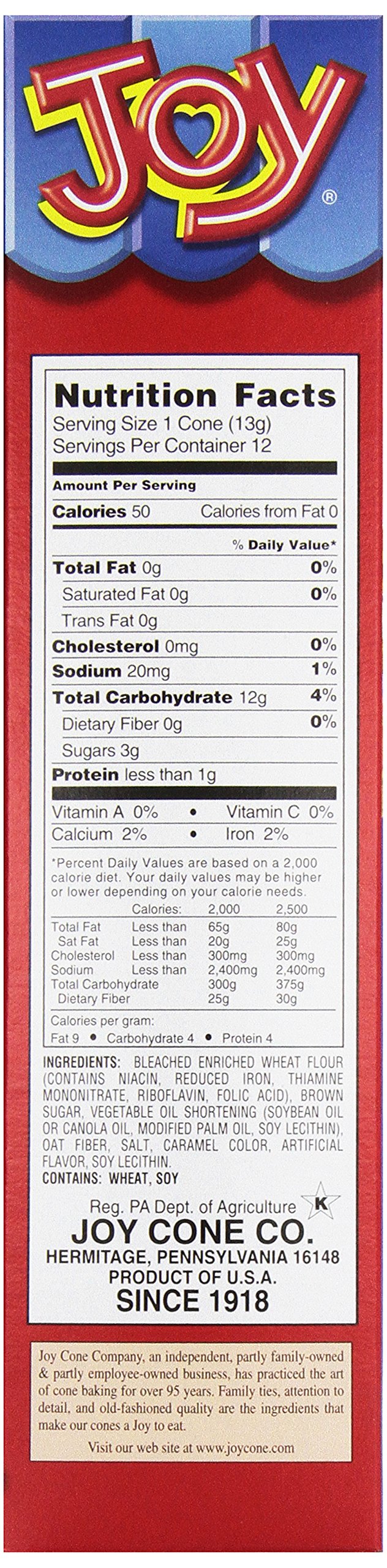 Joy Cone, Sugar Cone, 12 ct