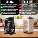 Revival Tea Company Sleepy Chai Tea - Rooibos Chai Tea Red Tea Blend with Valerian Root and Fresh Spiced Chai Flavor - Caffeine Free - Loose Leaf 8
