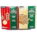 Cinnamon Sugar Cookie and Holiday Blend K-Cups Coffee Variety Pack of 2 Boxes - 24 Ct Each, 48 Ct Keurig Single Serve KCup Pods Total - Limited