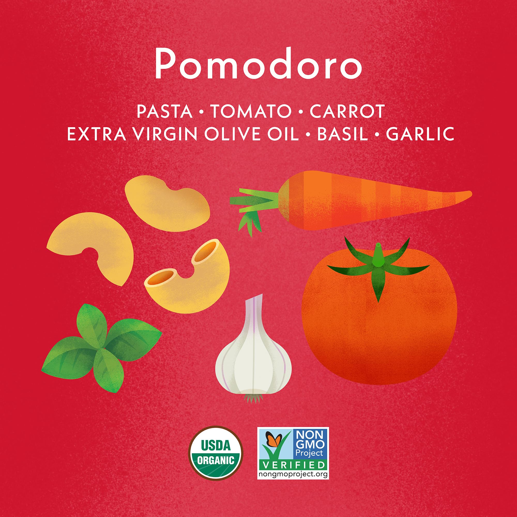 Once Upon a Farm Organic Pomodoro Plant-Rich Baby Meal, 3.5 OZ