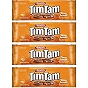 Arnott’s Tim Tam Chewy Caramel Chocolate Biscuits - 4 Pack (175g Each) - Made in Australia - Classic Australian Treat