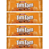 Arnott’s Tim Tam Chewy Caramel Chocolate Biscuits - 4 Pack (175g Each) - Made in Australia - Classic Australian Treat