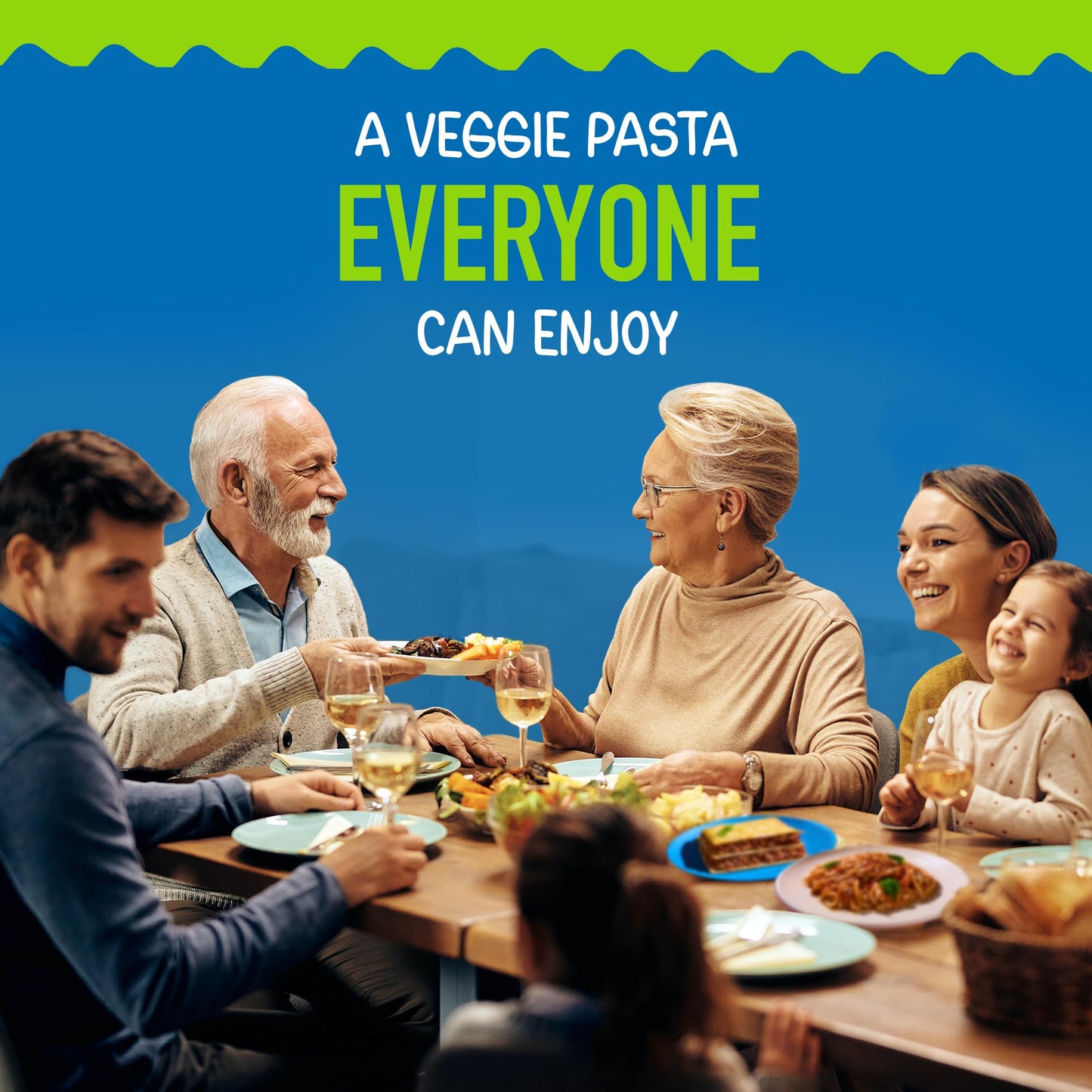 Natural Heaven Hearts of Palm Pasta Variety 6-Pack - Spaghetti Noodles, Angel Hair, Lasagna, Low-Calorie, Keto & Gluten-Free Food, Vegan, 9 Oz Ea