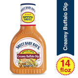 Sweet Baby Ray's Creamy Buffalo Wing Dipping Sauce (Pack of 2) 14 oz Bottles