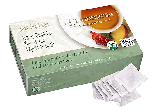 Davidson's Organics, Ayurvedic Infusions, Detox, 100-count Unwrapped Tea Bags
