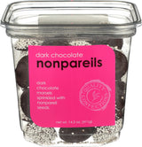 Nassau Candy, Candy Dark Chocolate Nonpareils, 14.5 Ounce