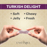 Eastanbul Turkish Delight, Turkish Delights Candy Assorted Flavor, 21.2oz