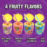 Juicy Drop Gummy Dip 'N Stix - 8 Ct Sweet Gummy Candy & Sour Candy Variety Pack - Assorted Bulk Candy Sticks for Kids Party Favors, Goodie Bag
