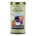 The Republic of Tea Wild Berry Plum Green Tea, 50-Count
