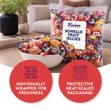 Bonelle Italian Fruit Jelly Candy - 1 Pound Bulk Bag (Approx 60 Pieces), Italian Candy, Jelly Candies Gluten Free & Vegan Individually Wrapped Treats