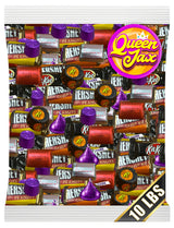 Dark Chocolate Candy Variety - 10 lbs - Kisses Dark, Dark Chocolate - Bulk Dark Chocolate - Individually Wrapped Chocolate