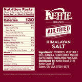 Kettle Brand Potato Chips, Air Fried Himalayan Salt Kettle Chips, 6.5 Oz Bag