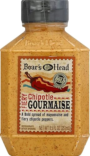 BOARS HEAD CHIPOTLE GOURMAISE REGULAR FAT CONTENT SQUEEZE BOTTLE RP 8.5 OZ