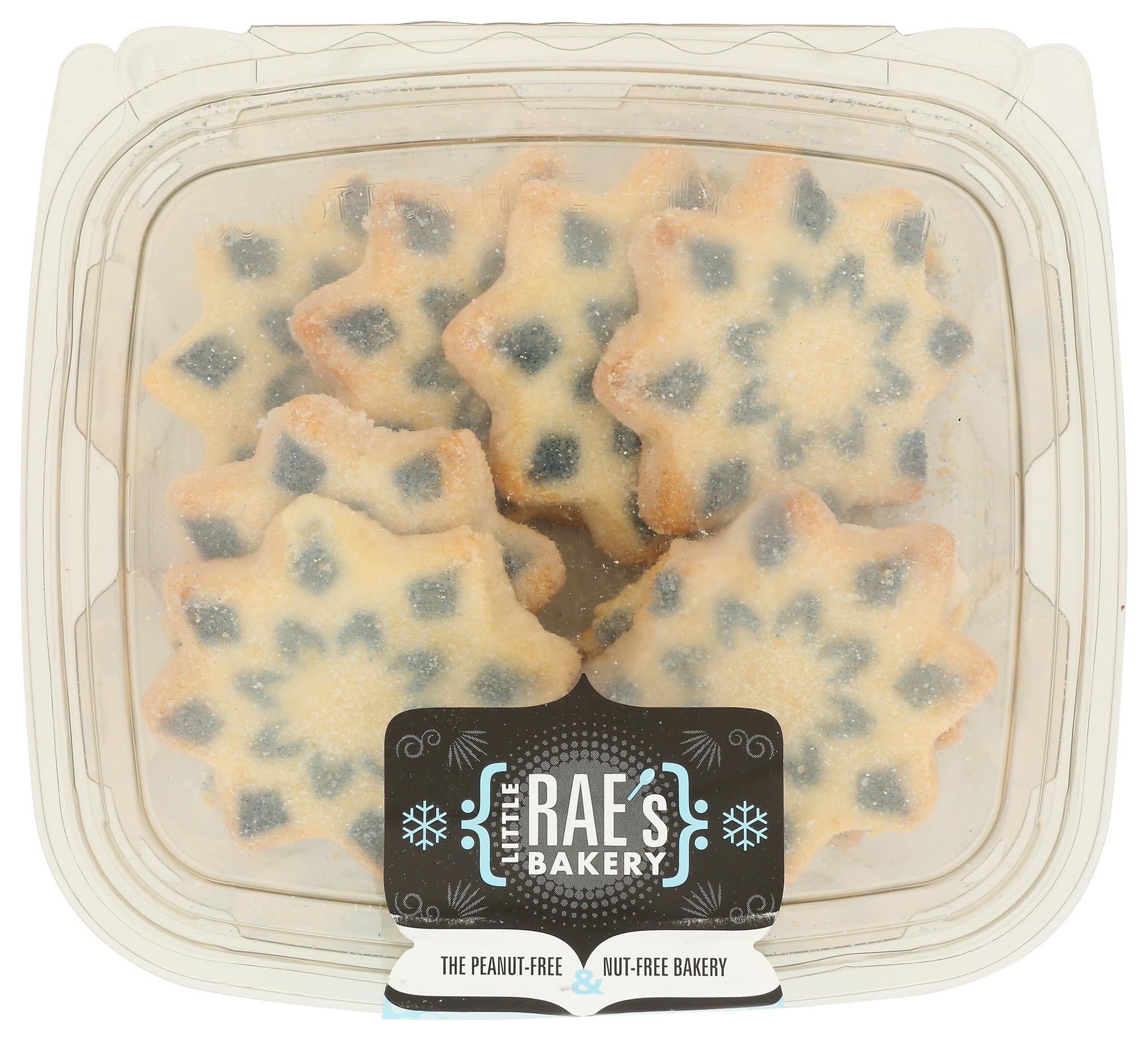 Little Raes Bakery, Cookies Snowflakes, 7 Ounce