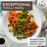 Morelli Pasta Fusilli Red Lentil Pasta - Gluten Free High Protein & Fiber - Imported from Italy 8.8oz / 250g (4 pack)