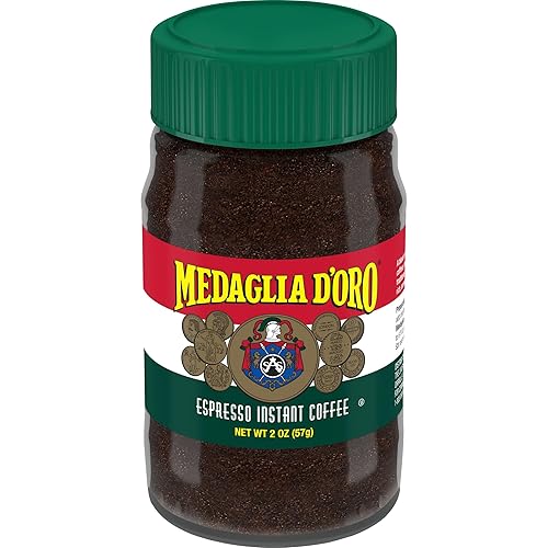 Medaglia D'Oro Espresso Style Instant Coffee, 2 Ounces (Pack of 12)