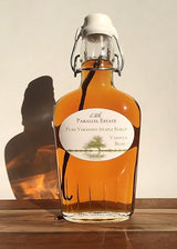 Pure Vermont Maple Syrup (Vanilla Infused) So Delicious!!! Glass Bottle