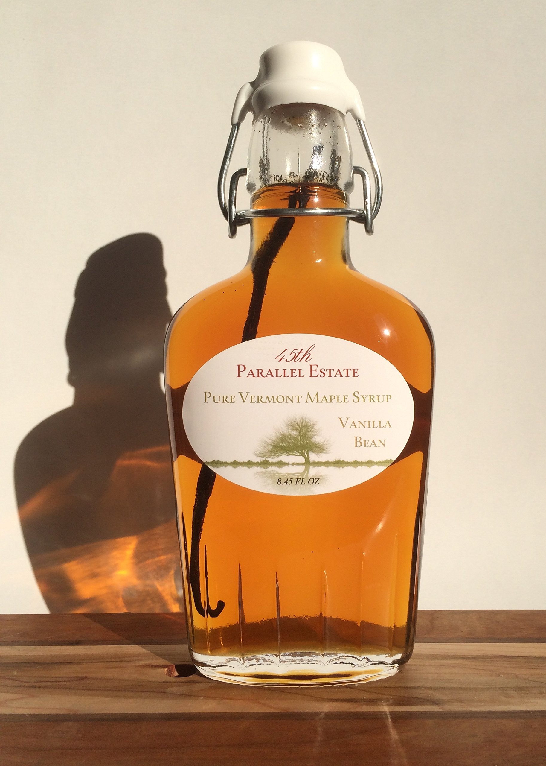 Pure Vermont Maple Syrup (Vanilla Infused) So Delicious!!! Glass Bottle