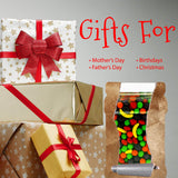 Bit-O-Honey 1.25LB - Original Bit O Honey Chewy Candies in a 48 FL OZ Gift Ready Reusable Square Jar