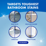 Lysol Power Foaming Bathroom Cleaner, Multipurpose Cleaner for Showers, Bathtubs, Sinks, Disinfectant Spray Kills 99.9% of Germs, Zero Bleach Cleaning