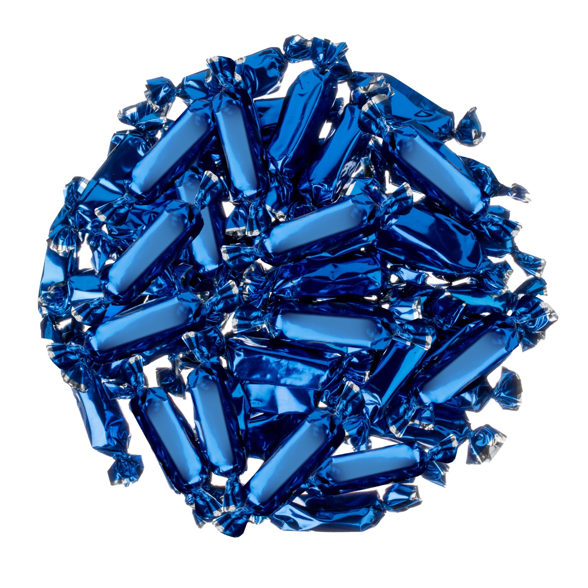 Candy Envy - Individually Wrapped Caramels - Navy Blue Wrapper - 2 Pound Bulk Navy Blue Candy